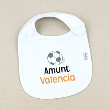 Babero Blanco Divertido Amunt Valencia