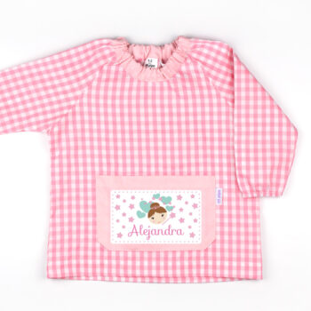 Babi con Bolsillo Personalizado Hada Rosa