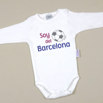 Body Divertido Soy del Barcelona