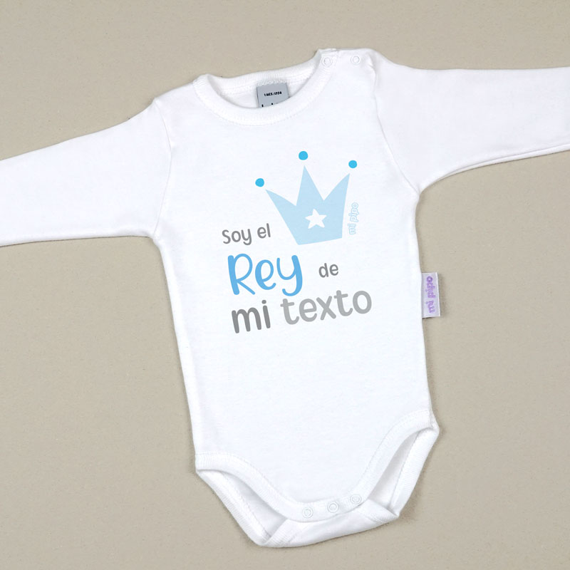 Body Divertido Soy el Rey de mi (texto)