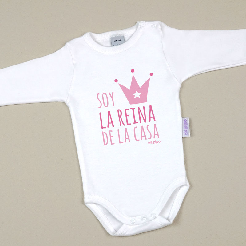 Body Divertido Soy la Reina de la casa