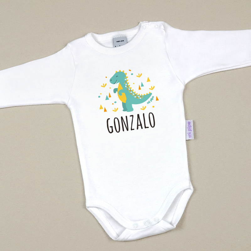 Body Personalizado Dinosaurio 1 Body Personalizado Dinosaurio