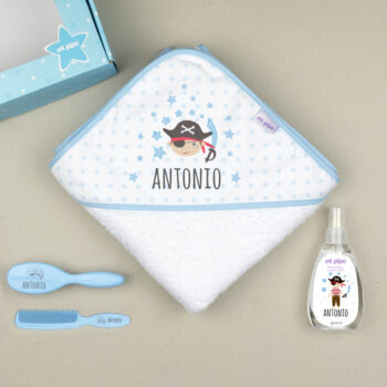 Cajita al Agua Personalizada Pirata