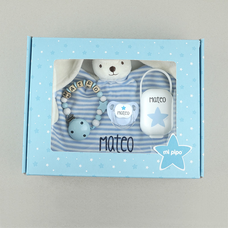 Cajita Baby Born Personalizada Azul 2 Cajita Baby Born Personalizada Azul - Imagen 2