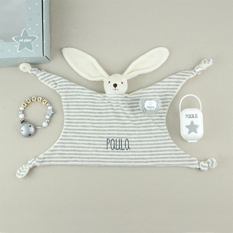 Cajita Baby Born Personalizada Gris 1 Cajita Baby Born Personalizada Gris