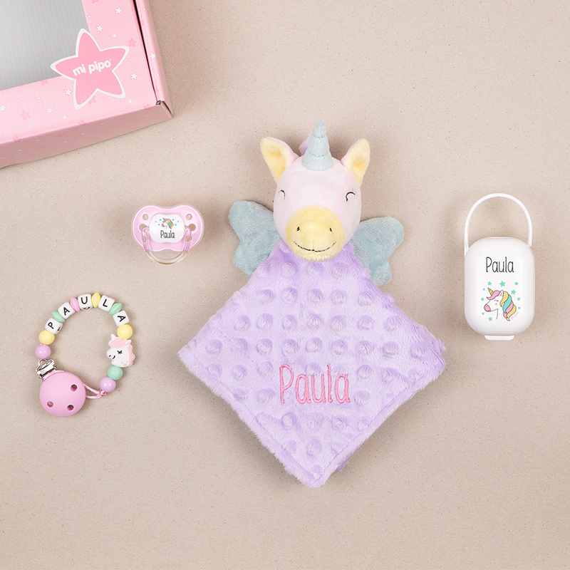 Cajita Baby Born Personalizada Unicornio 1 Cajita Baby Born Personalizada Unicornio