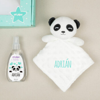 Cajita Dou Dou + Colonia Personalizada Panda