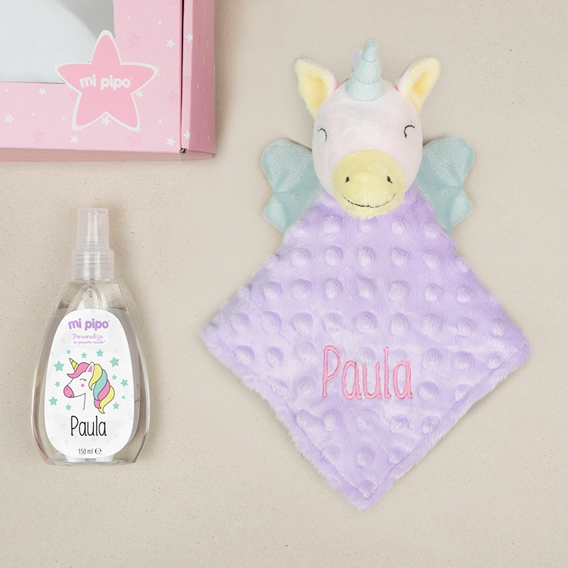 Cajita Dou Dou + Colonia Personalizada Unicornio 1 Cajita Dou Dou + Colonia Personalizada Unicornio