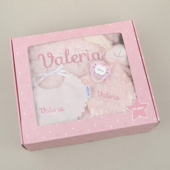 Cajita Premium Personalizada Rosa