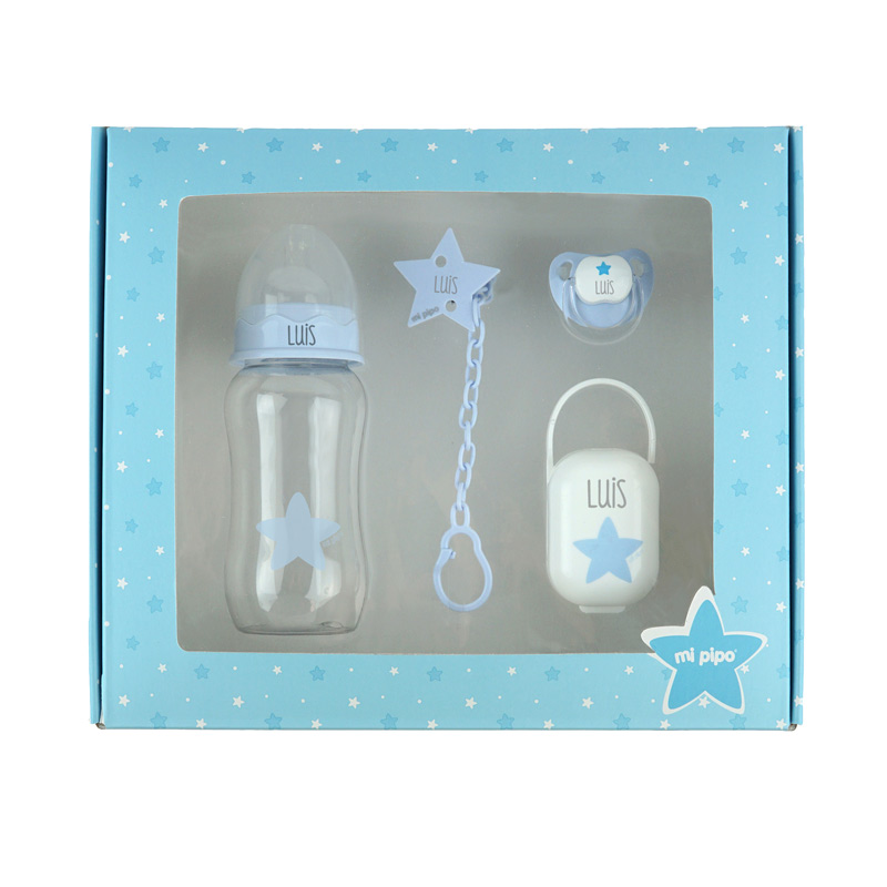 Cajita My Basics 300 Personalizada Estrella Azul 1 Cajita My Basics 300 Personalizada Estrella Azul