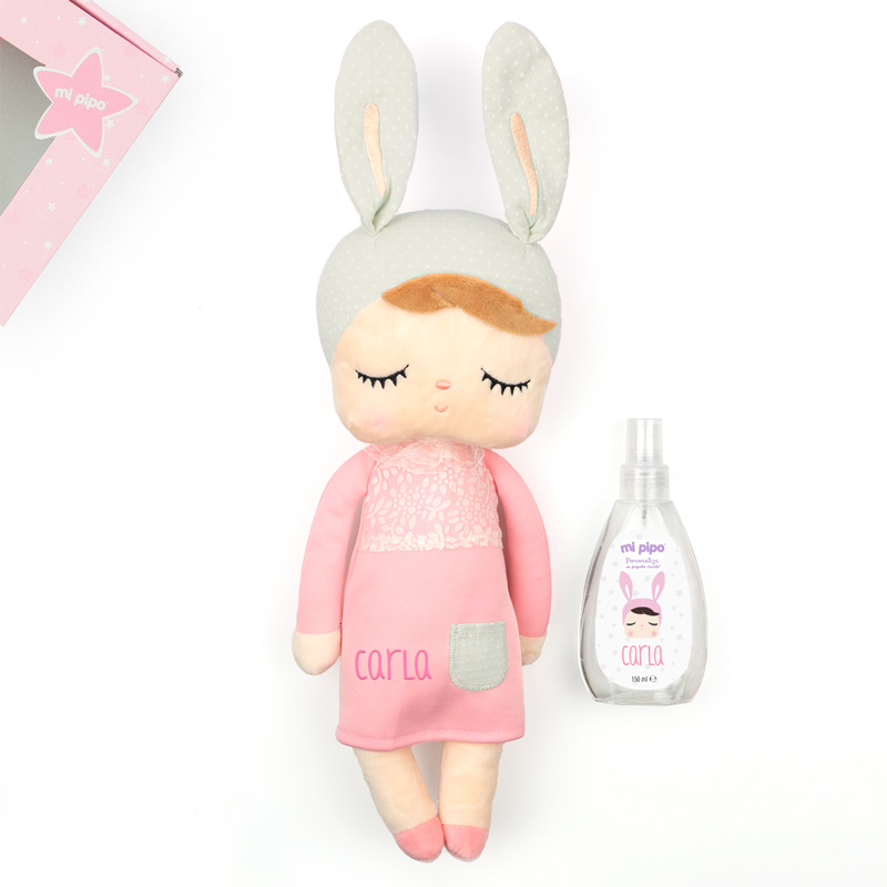 Cajita Muñeca Metoo + Colonia Personalizada Rosa 1 Cajita Muñeca Metoo + Colonia Personalizada Rosa