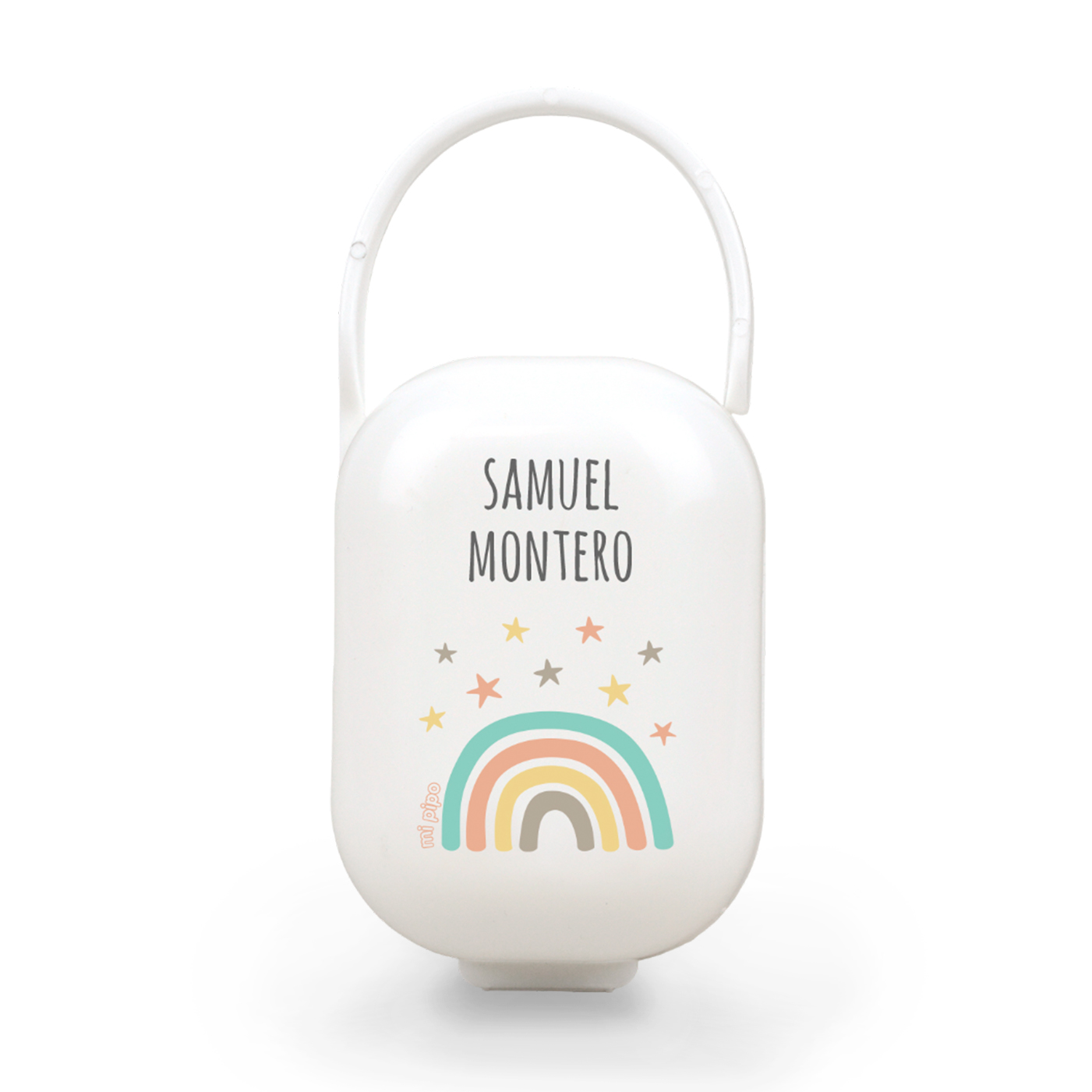 Cajita Mis Imprescindibles Personalizada Arcoíris Soft Beige 4 Cajita Mis Imprescindibles Personalizada Arcoíris Soft Beige - Imagen 4