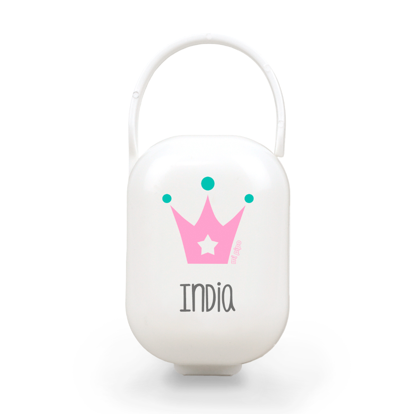 Cajita Mis Imprescindibles Personalizada Corona Rosa 4 Cajita Mis Imprescindibles Personalizada Corona Rosa - Imagen 4