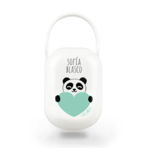 Cajita Portachupetes Personalizada Deco Panda