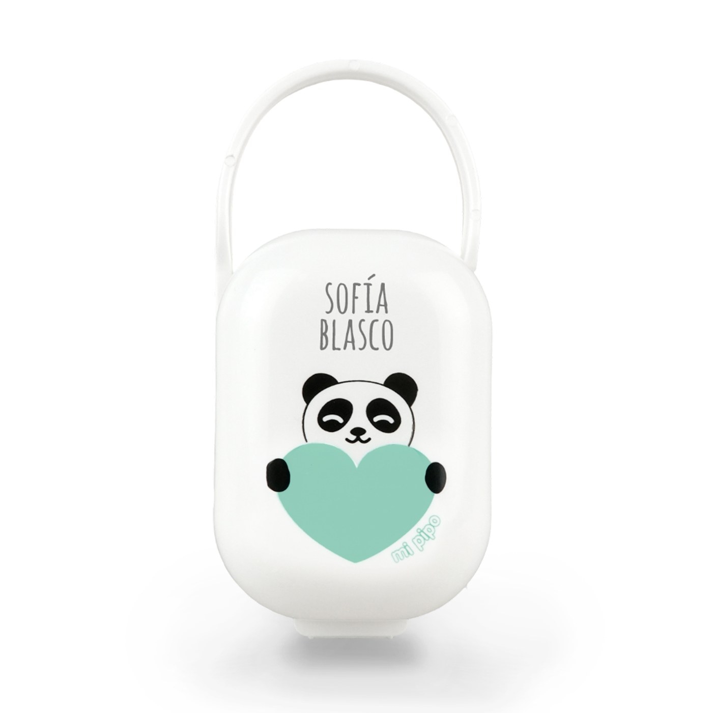 Cajita Portachupetes Personalizada Deco Panda 1 Cajita Portachupetes Personalizada Deco Panda