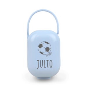 Cajita Portachupetes personalizada Balón, color a elegir