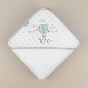 Capa de Baño Personalizada Globo