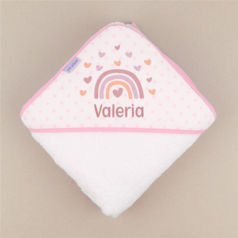 Capa de Baño Personalizada Arcoíris Blush 3 Capa de Baño Personalizada Arcoíris Blush - Imagen 3