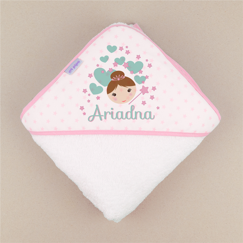 Capa de Baño Personalizada Hada 1 Capa de baño hada