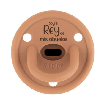 Chupete Gummy Divertido Soy el Rey de mis abuelos, color a elegir
