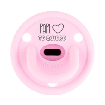 Inicio 2 Chupete Gummy Divertido Papi te quiero, color a elegir