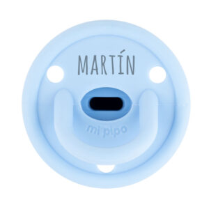 Chupete Gummy Personalizado Celeste