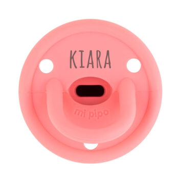 Chupete Gummy Personalizado Coral