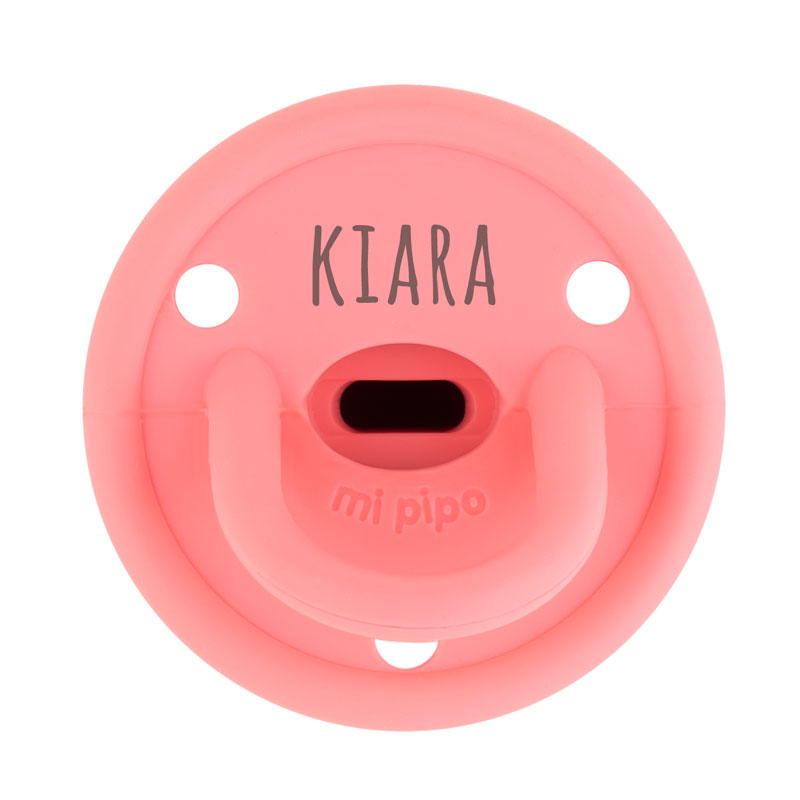 Chupete Gummy Personalizado Coral 1 Chupete Gummy Personalizado Coral