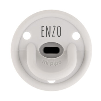 Chupete Gummy Personalizado Gris
