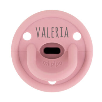 Chupete Gummy Personalizado Rosa Blush