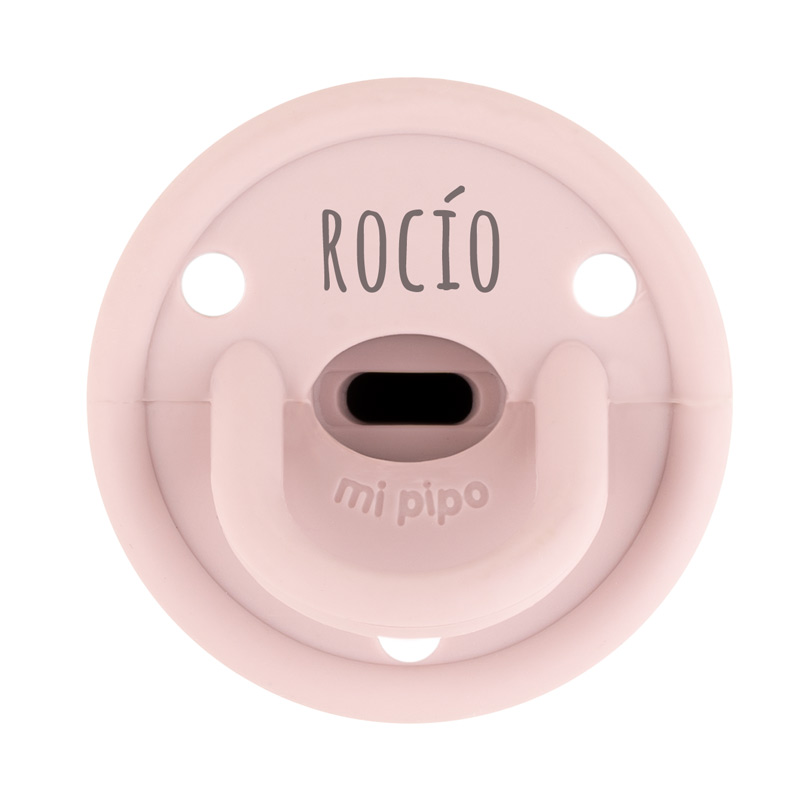 Chupete Gummy Personalizado Rosa Soft 1 Chupete Gummy Personalizado Rosa Soft