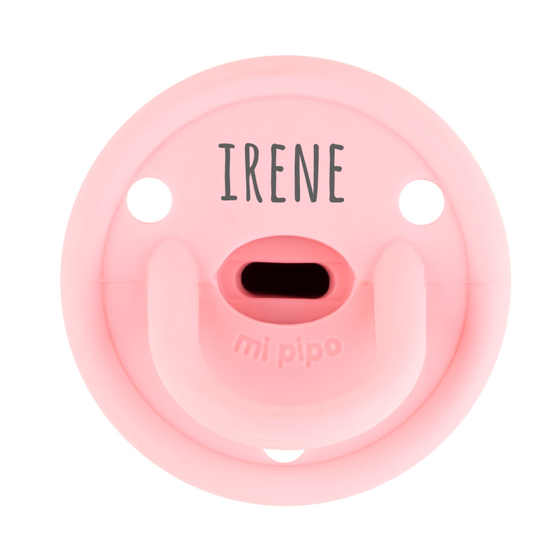 Chupete Gummy Personalizado Rosa Candy 1 Chupete Gummy Personalizado Rosa Candy