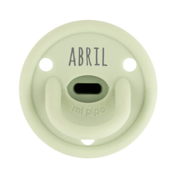 Chupete Gummy Personalizado Verde Soft