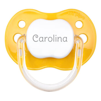 Chupete Classic Personalizado Amarillo Sunset