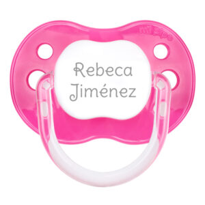 Chupete Classic Personalizado Fucsia