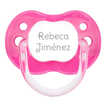 Chupete Classic Personalizado Fucsia