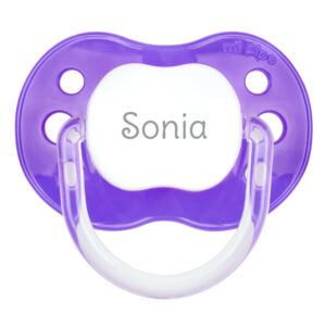 Chupete Classic Personalizado Morado