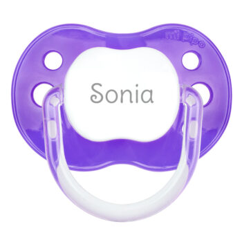 Chupete Classic Personalizado Morado