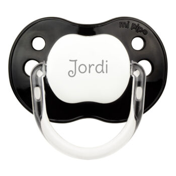 Chupete Classic Personalizado Negro