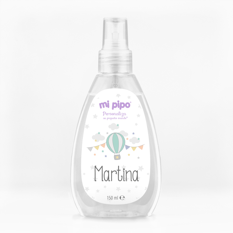 Agua de colonia 150 ml Personalizada Globo 1 Agua de colonia 150 ml Personalizada Globo