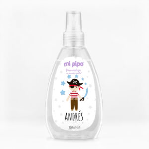 Agua de colonia 150 ml Personalizada Pirata
