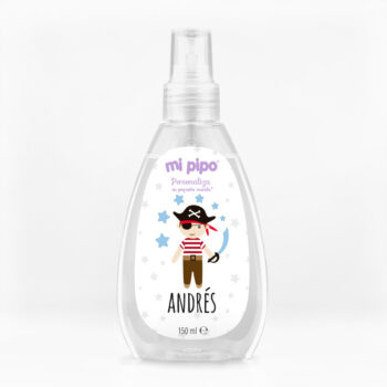 Agua de colonia 150 ml Personalizada Pirata