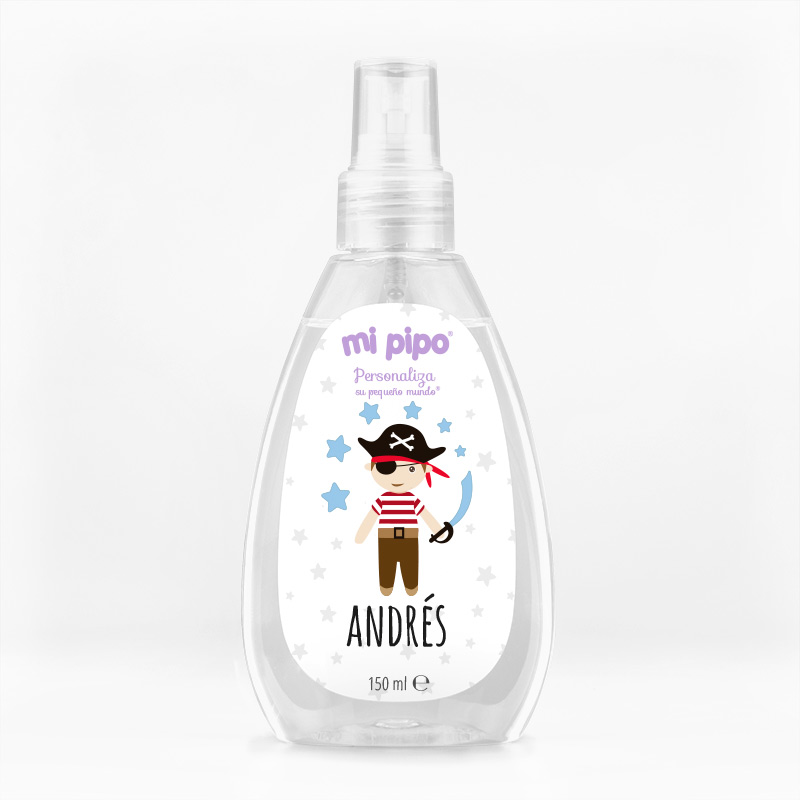 Agua de colonia 150 ml Personalizada Pirata 1 Agua de colonia 150 ml Personalizada Pirata