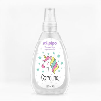 Agua de colonia 150 ml Personalizada Unicornio