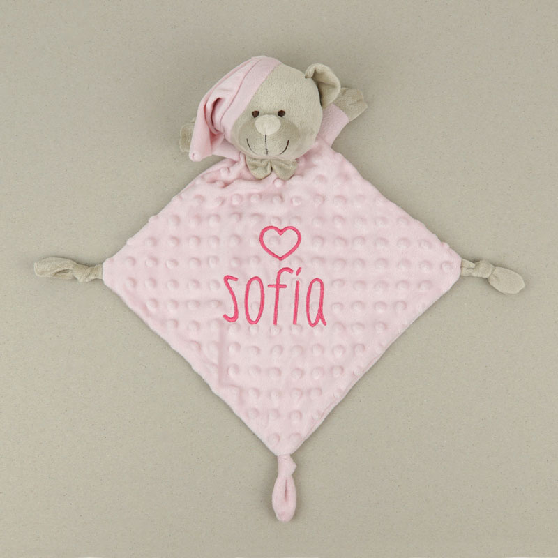 Dou Dou Clásico Personalizado Rosa, dibujo a elegir 1 dou dou rosa y fucsia clasico