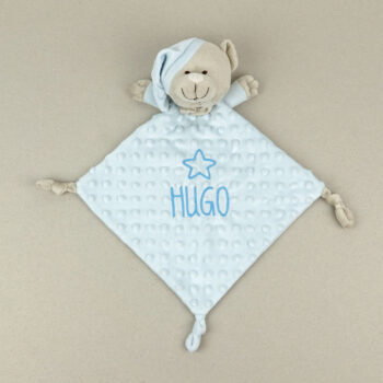 dou dou color azul celeste personalizable