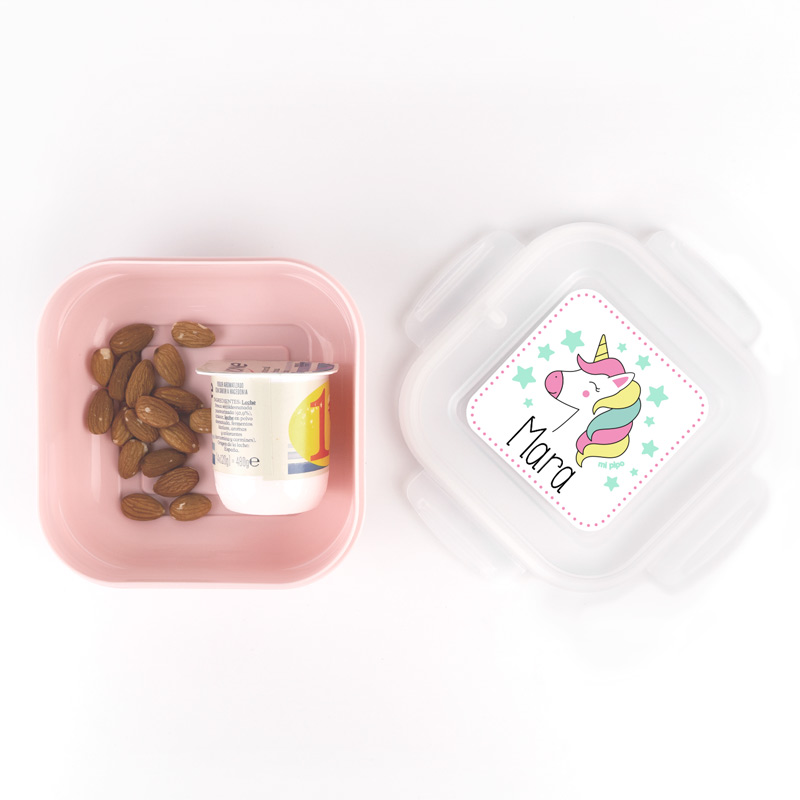 Pack Mi Equipo para el Cole con Petate Personalizado Unicornio + Regalo Etiquetas objetos 7 Pack Mi Equipo para el Cole con Petate Personalizado Unicornio + Regalo Etiquetas objetos - Imagen 7