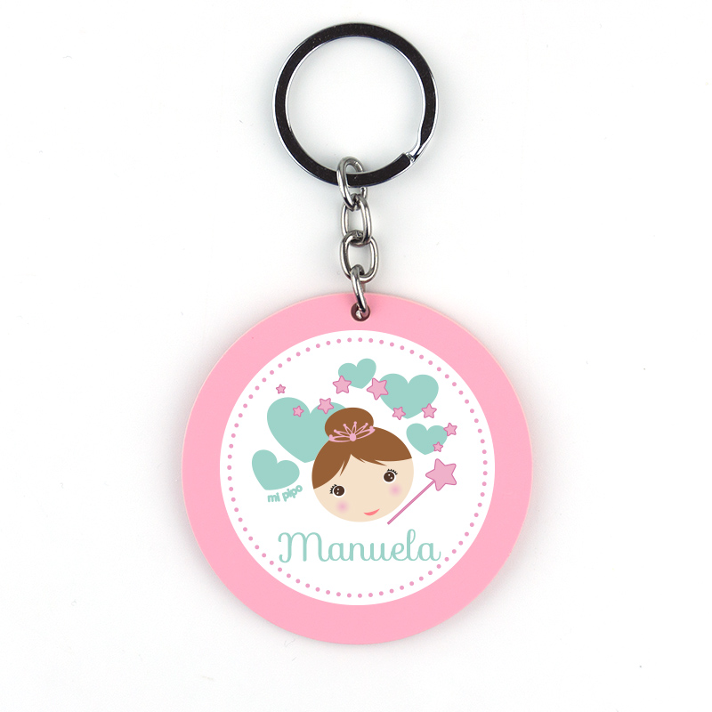 Llavero Metacrilato personalizado Hada 1 Llavero Metacrilato personalizado Hada