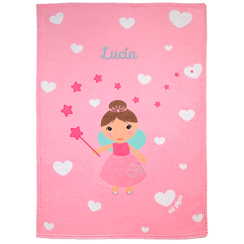 Manta Personalizada Hada 1 Manta Personalizada Hada