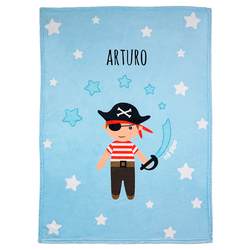 Manta Personalizada Pirata 1 Manta Personalizada Pirata